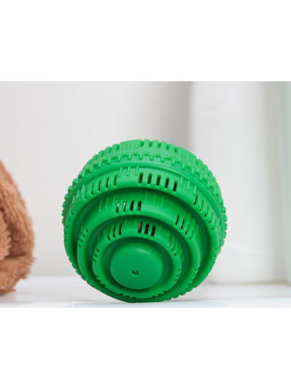 Шар турмалиновый для стирки белья, 8×8×7,5 см, цвет МИКС