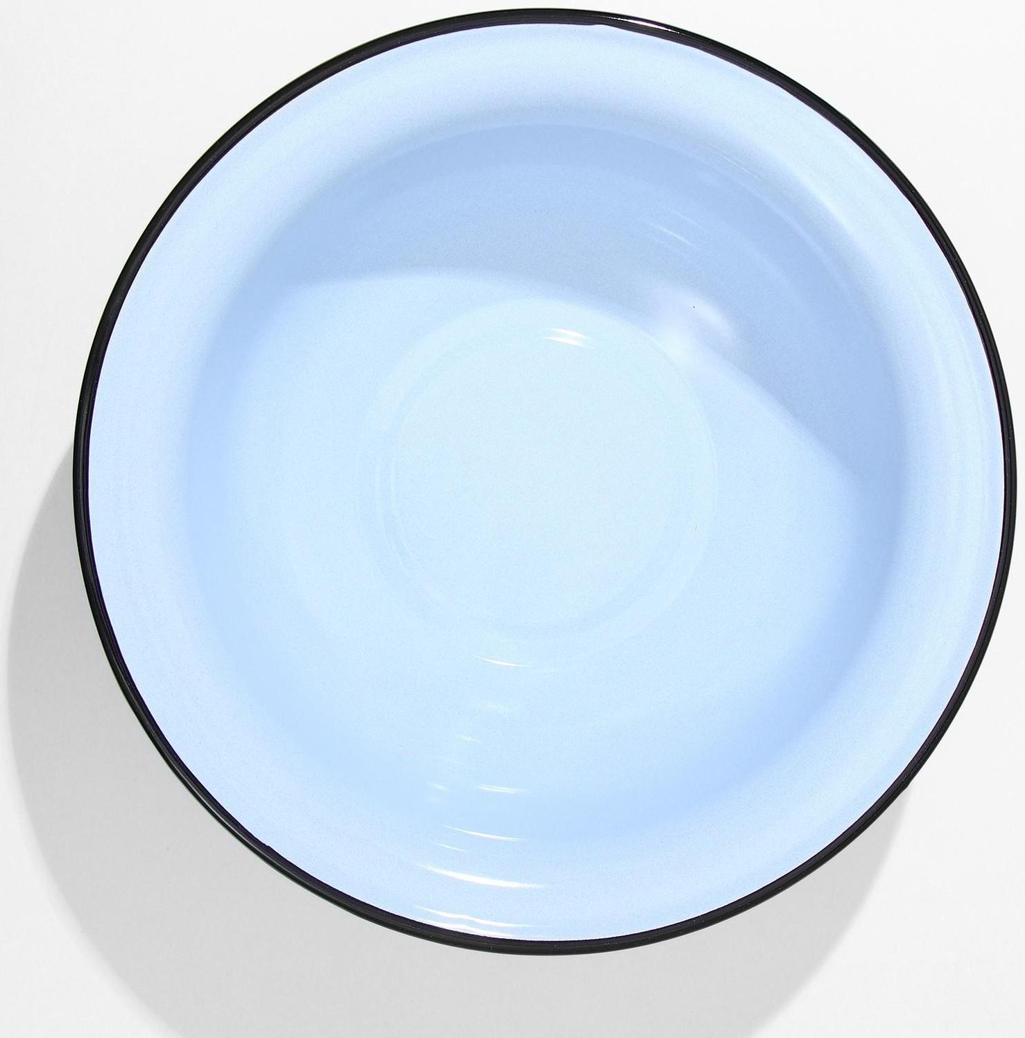 Таз, 12 л, 46×13 см, индукция, цвет голубой