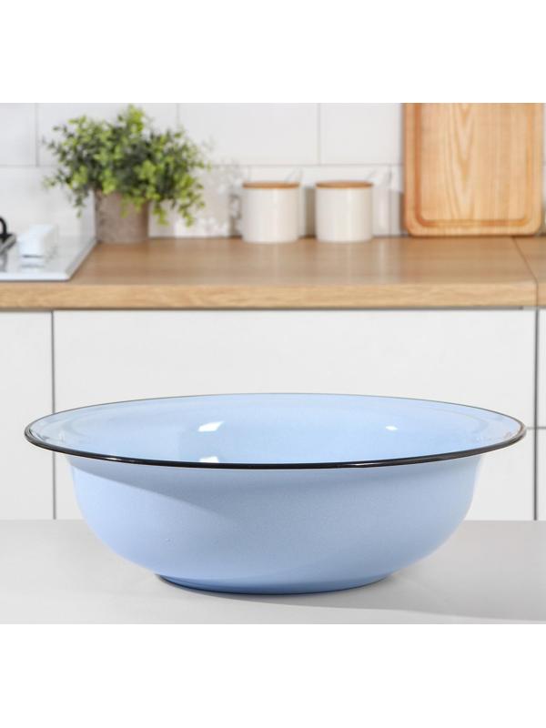 Таз, 12 л, 46×13 см, индукция, цвет голубой