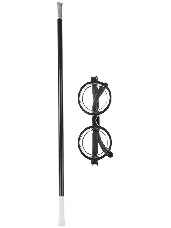 Карнавальный набор, 2 предмета: мундштук, очки