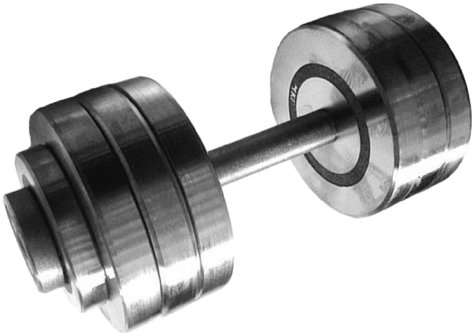 Гантель разборная 25 кг, хромистая сталь