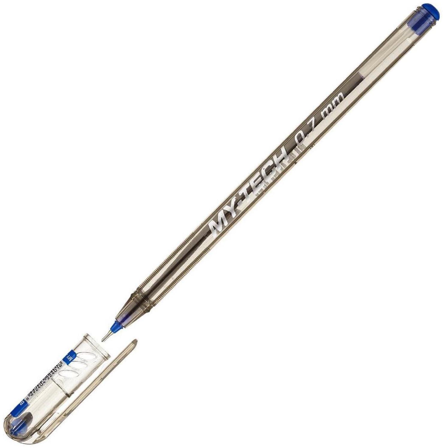 Ручка шариковая масляная Pensan «My-Tech» 0.7 мм, чернила синий / 25 шт.