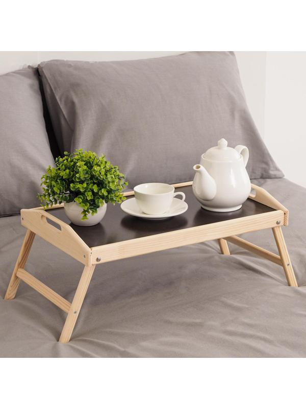 Столик для завтрака складной, 50×30см, с ручками