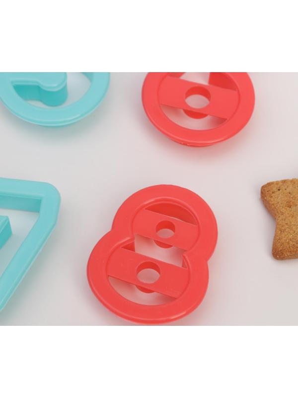 Набор форм для вырезания печенья Доляна «Цифры», 10 шт, цвет МИКС