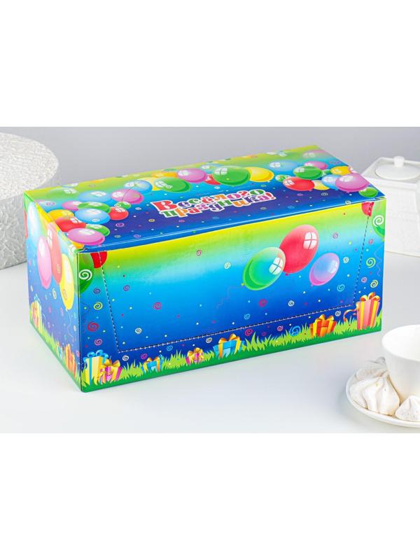 Шоу-бокс со свечами для торта цифры 