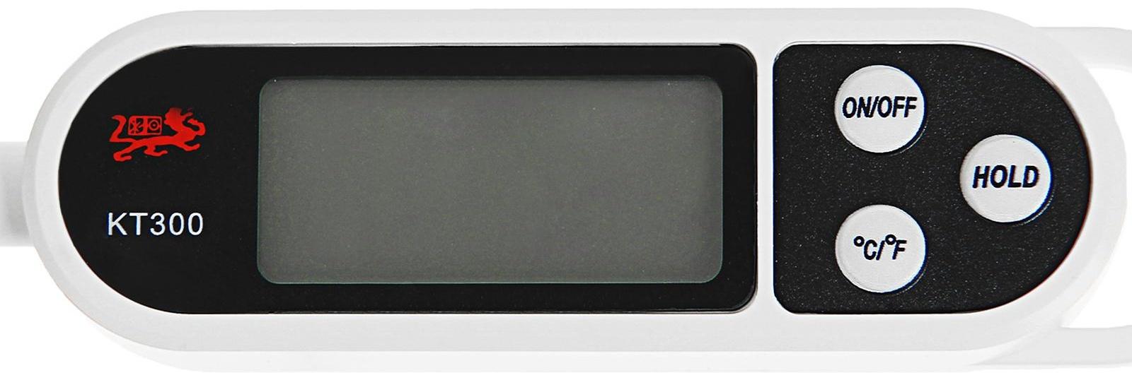 Термощуп кухонный Luazon LTR-01, максимальная температура 300 °C, от LR44, белый