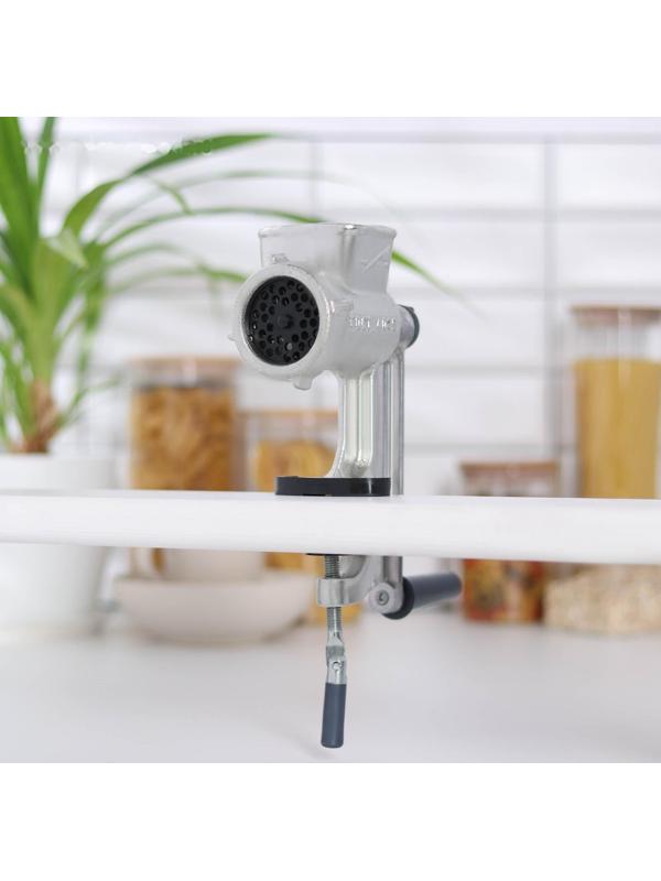 Мясорубка механическая «Мотор-СИЧ», чугунная