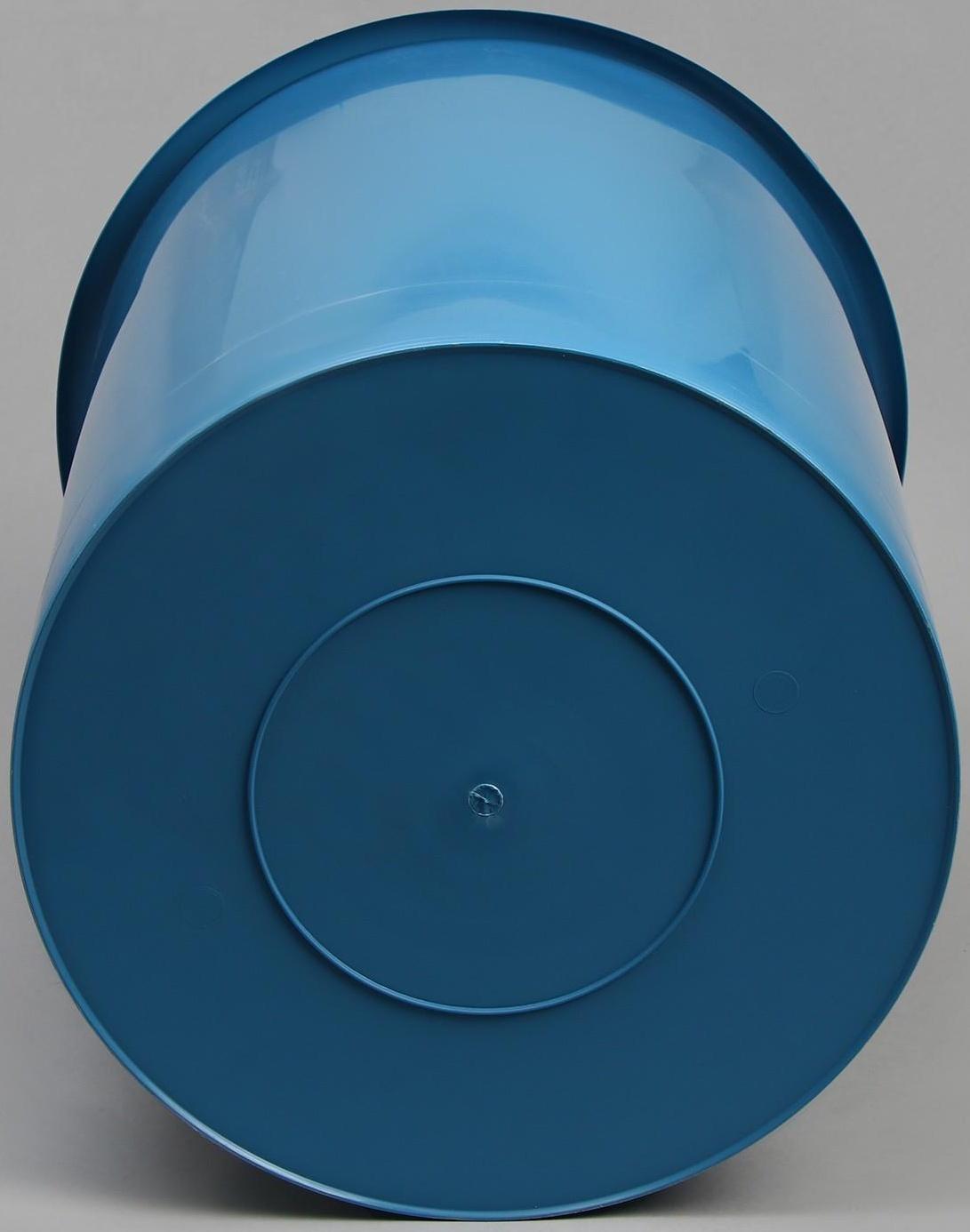 Бак пищевой, 100 л, с крышкой, синий