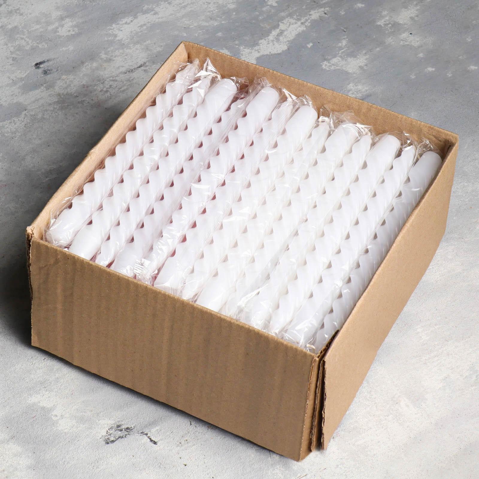 Свечи витые, 2,3х 24,5 см, 5 ч, 50 г, микс