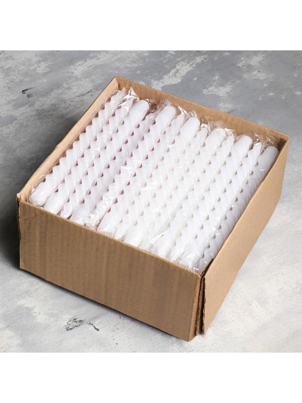 Свечи витые, 2,3х 24,5 см, 5 ч, 50 г, микс