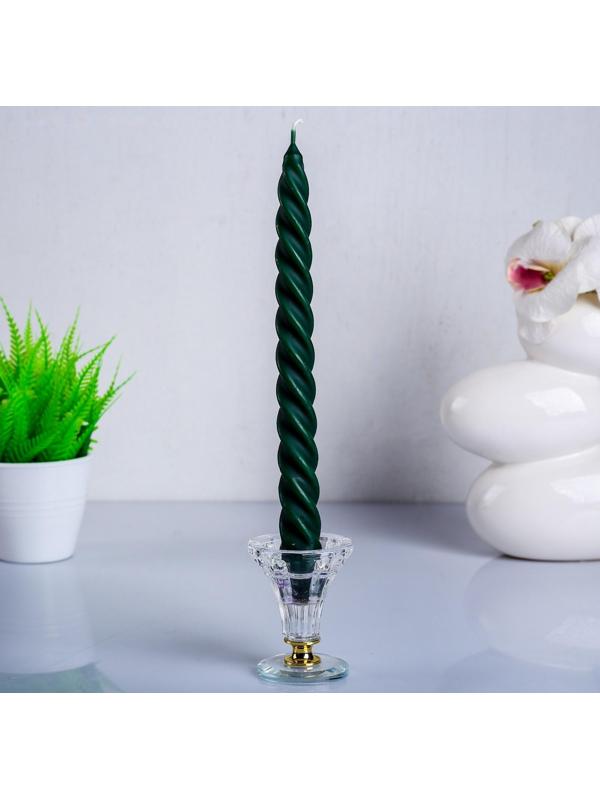 Свечи витые, 2,3х 24,5 см, 5 ч, 50 г, микс