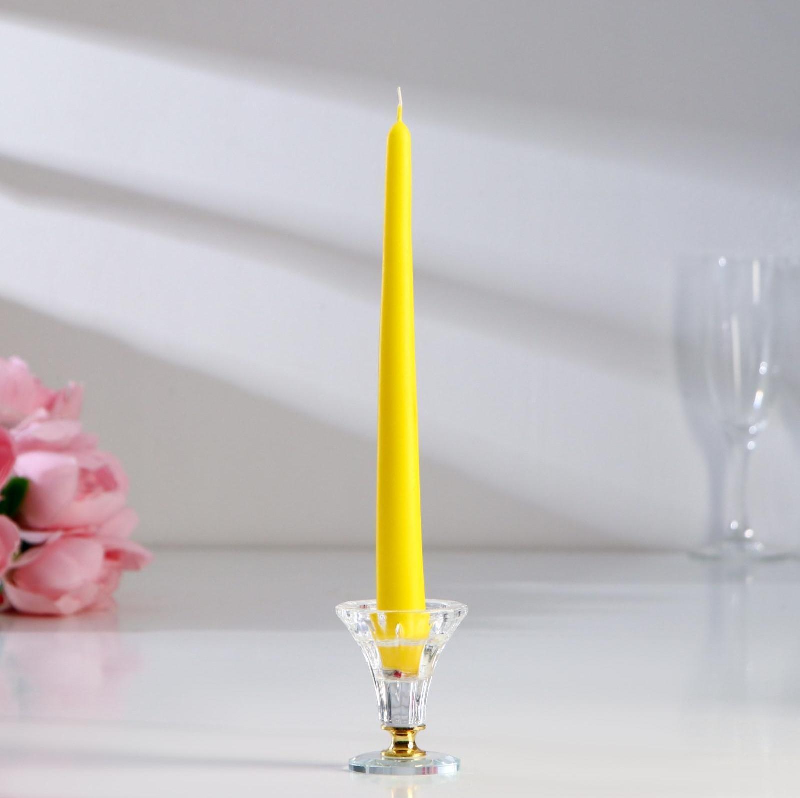 Свечи античные, 2,3х 24,5 см, 5 ч, 55 г, микс