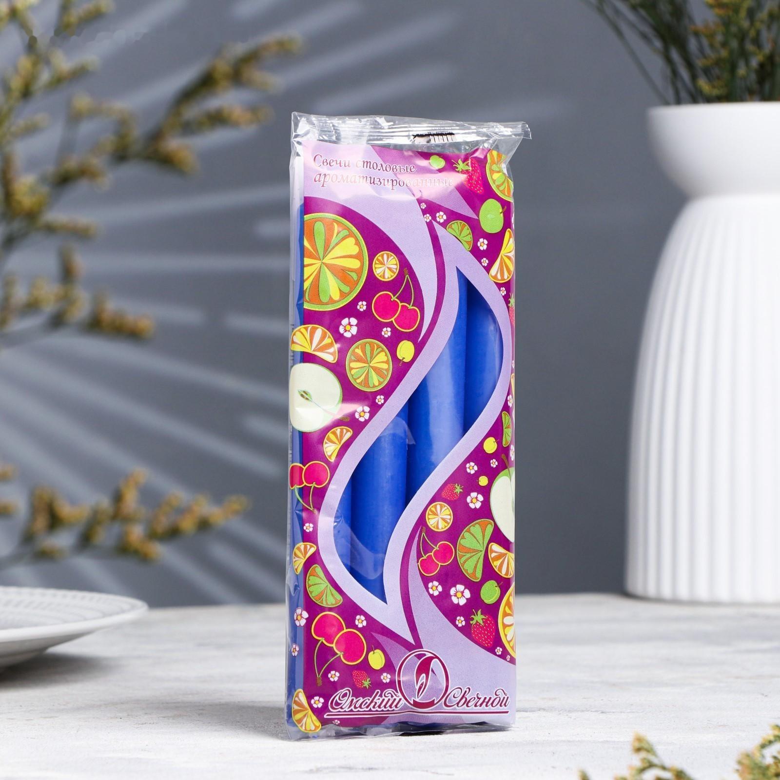 Набор свечей столовых ароматических 