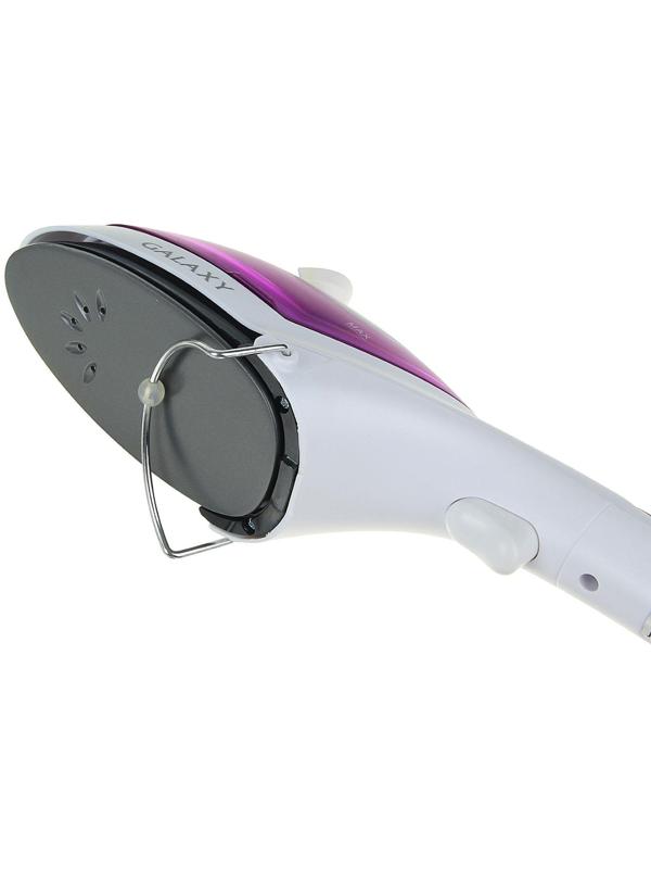 Отпариватель-щётка Galaxy GL 6190, ручной, 1100 Вт, 70 мл, 25 г/мин, фиолетовый