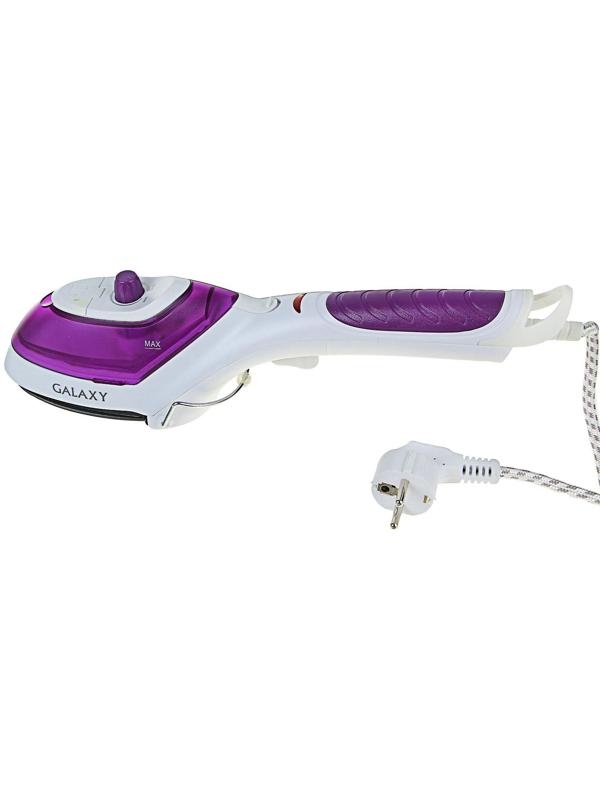 Отпариватель-щётка Galaxy GL 6190, ручной, 1100 Вт, 70 мл, 25 г/мин, фиолетовый