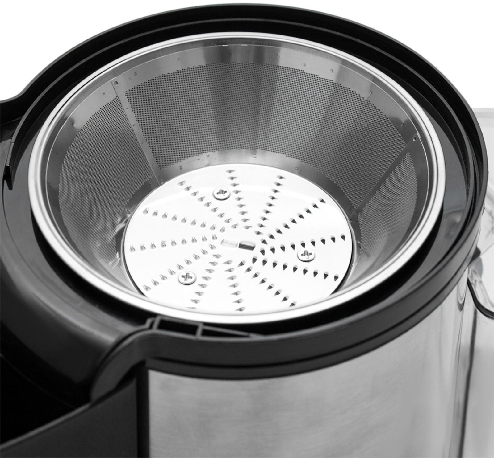 Соковыжималка Galaxy GL 0806, центробежная, 700 Вт, 0.5 л, чёрно-серебристая