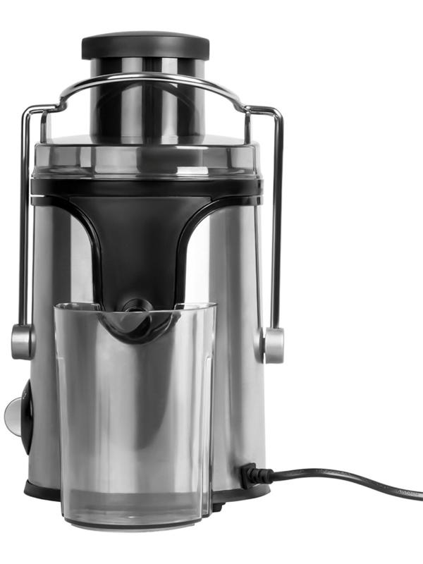 Соковыжималка Galaxy GL 0806, центробежная, 700 Вт, 0.5 л, чёрно-серебристая