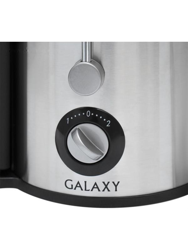 Соковыжималка Galaxy GL 0806, центробежная, 700 Вт, 0.5 л, чёрно-серебристая