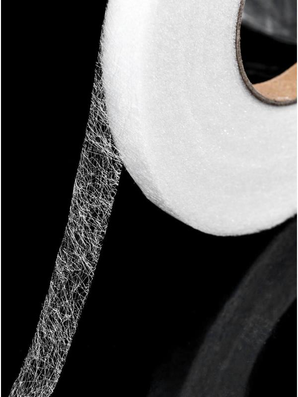 Паутинка клеевая, 10 мм, 73 ± 1 м, цвет белый