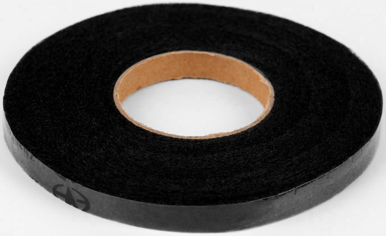 Паутинка клеевая, 10 мм, 73 ± 1 м, цвет чёрный