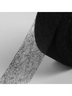 Паутинка клеевая, 40 мм, 73 ± 1 м, цвет чёрный