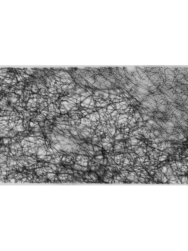 Паутинка клеевая, 40 мм, 73 ± 1 м, цвет чёрный