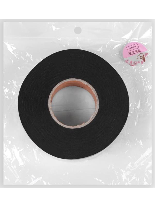 Паутинка клеевая, 40 мм, 73 ± 1 м, цвет чёрный
