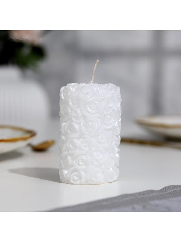 Свеча-цилиндр свадебная 