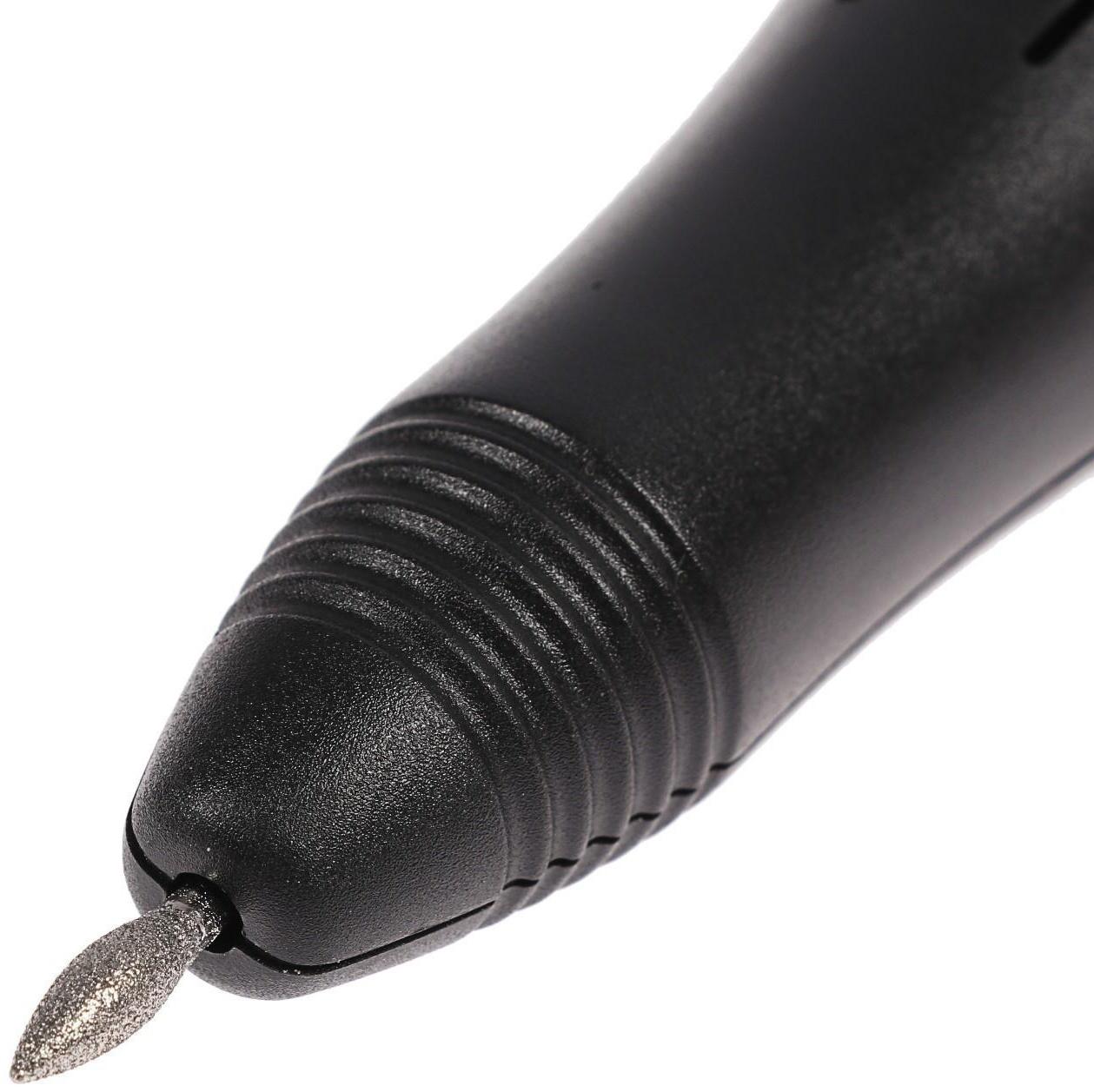 Аппарат для маникюра Luazon LMH-02, 6 насадок, 12 Вт, до 20000 об/мин, серый