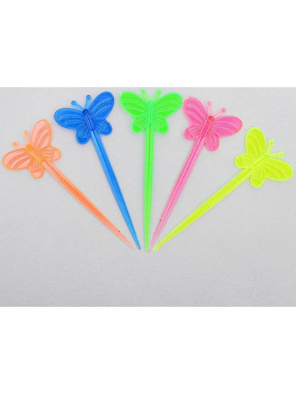 Шпажки для канапе «Бабочка» набор 24 шт.