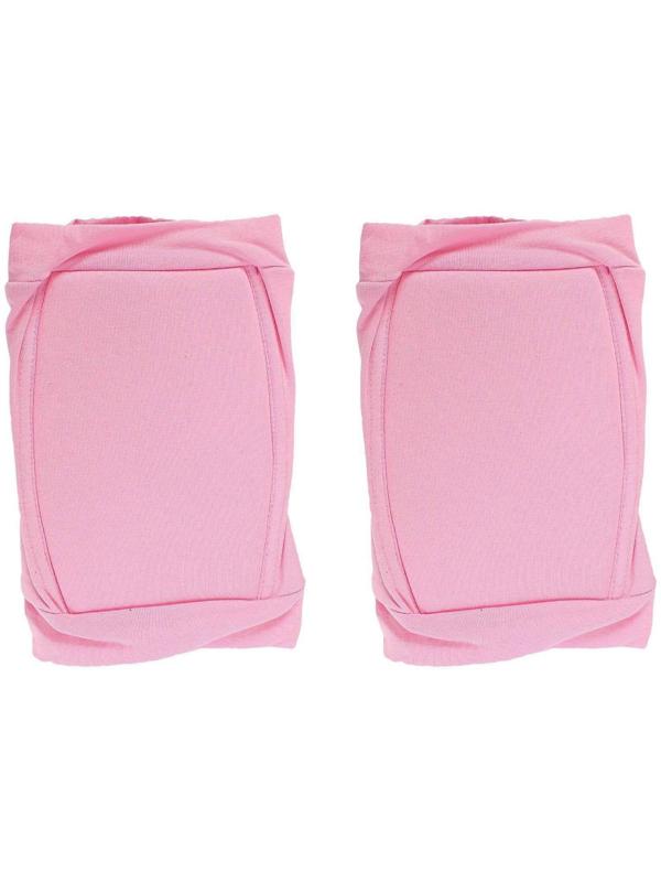 Наколенники для гимнастики и танцев с уплотнителем, размер S(7-10 лет), цвет розовый