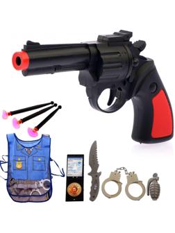 Набор игровой «Полицейский», 8 предметов, фартук