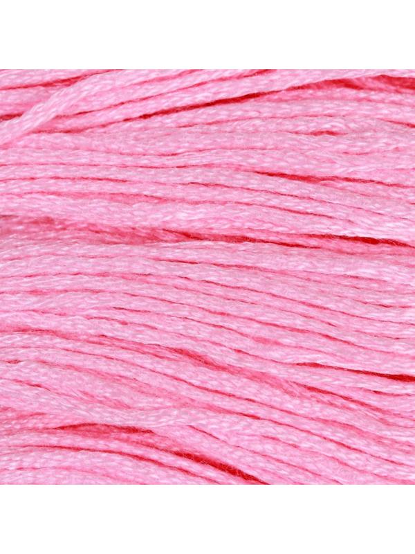 Нитки мулине, 8 ± 1 м, цвет светло-розовый №605