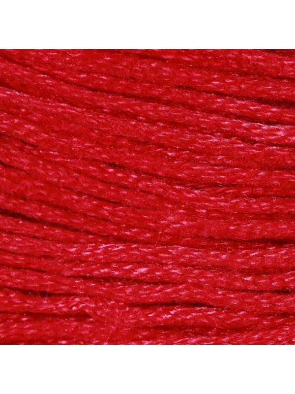 Нитки мулине, 8 ± 1 м, цвет малиновый №600