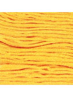 Нитки мулине, 8 ± 1 м, цвет тёмно-жёлтый №742
