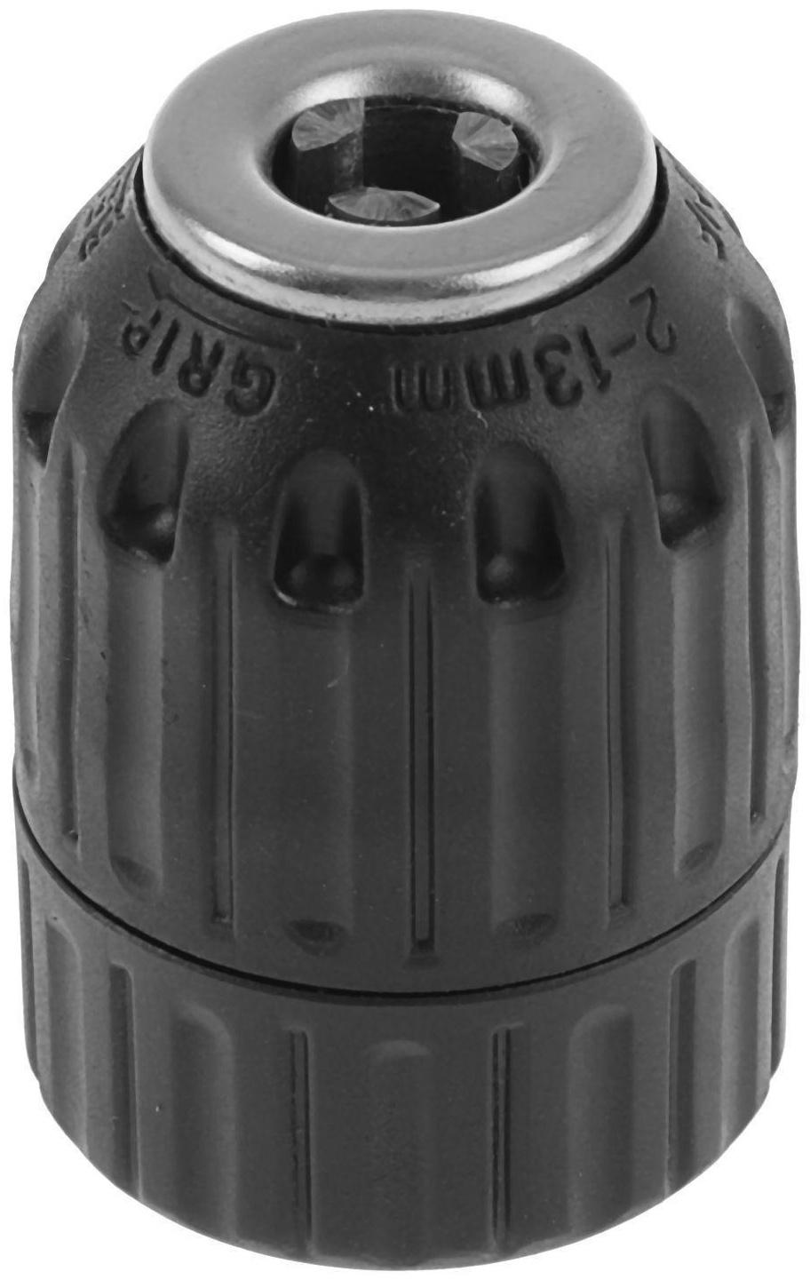 Патрон для дрели ТУНДРА, быстрозажимной, 1/2