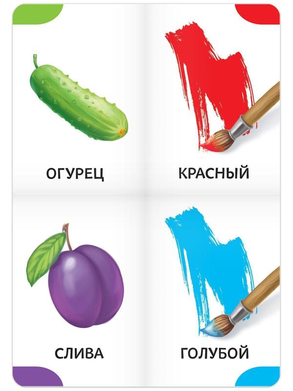 Книга картонная «Цвета», 10 стр.