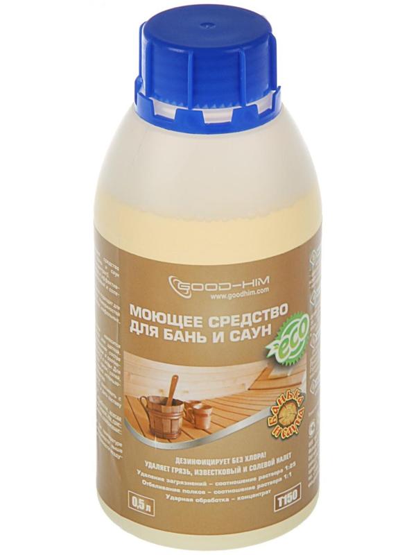 Моющее средство для бань и саун Goodhim-T150, с ароматом хвои, 0,5л