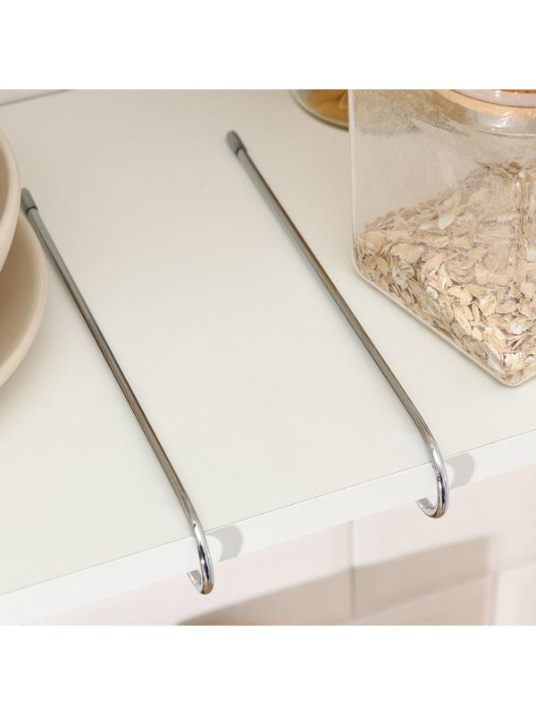 Держатель для кружек подвесной на 8 предметов Доляна, 27,5×20×7,5 см, цвет хром