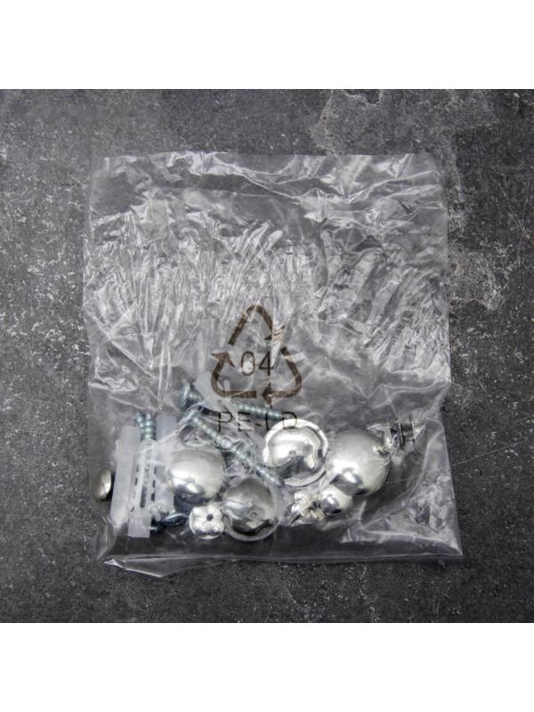 Рейлинговая система для кухни Доляна: базовый набор, 10 предметов