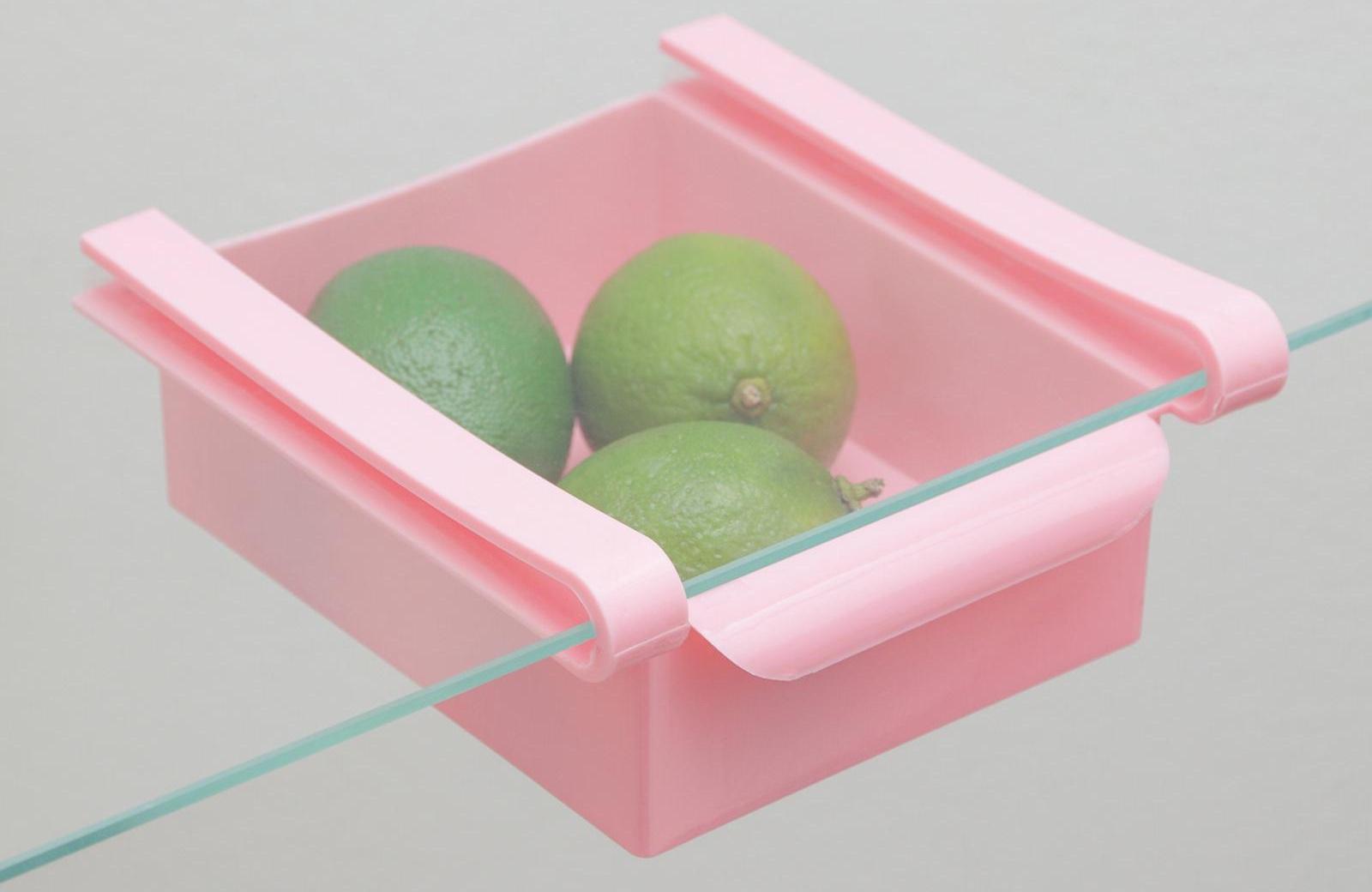 Полка подвесная в холодильник, 16,5×16×8 см, цвет МИКС