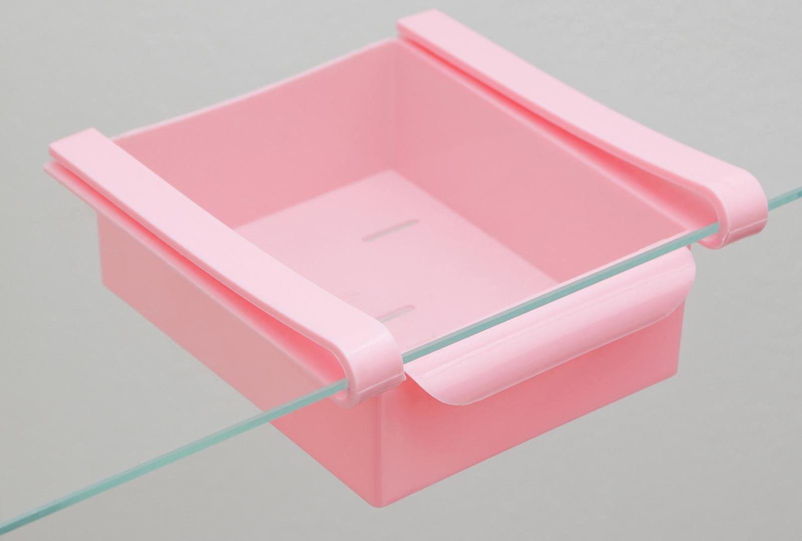 Полка подвесная в холодильник, 16,5×16×8 см, цвет МИКС