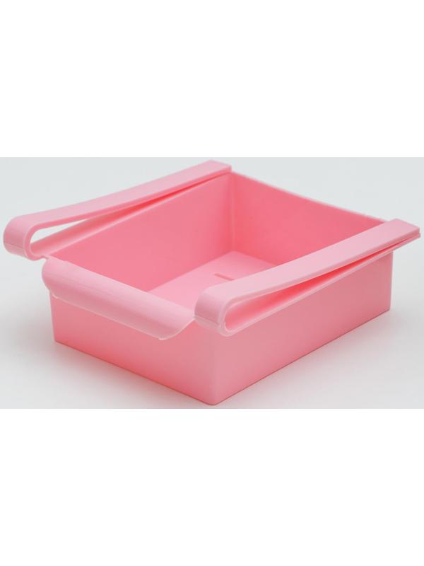 Полка подвесная в холодильник, 16,5×16×8 см, цвет МИКС