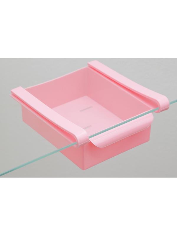 Полка подвесная в холодильник, 16,5×16×8 см, цвет МИКС