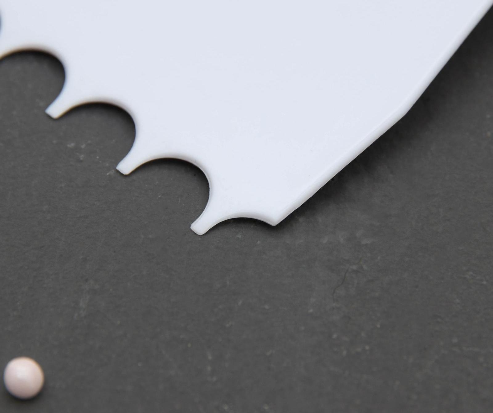 Шпатель кондитерский «Волны», 13,5×9,5 см