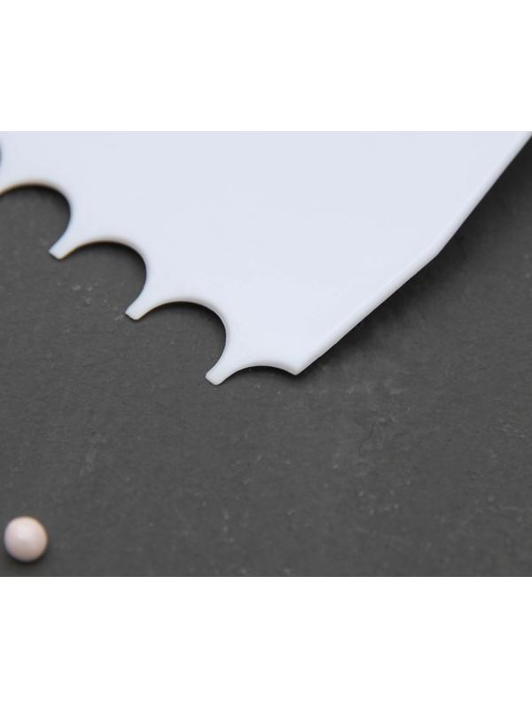 Шпатель кондитерский «Волны», 13,5×9,5 см