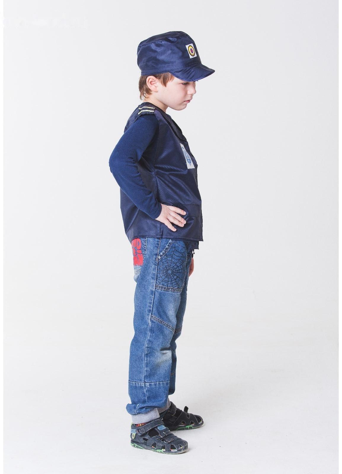 Карнавальный костюм «Полиция», р. 32-34, рост 110-122 см, 4-6 лет