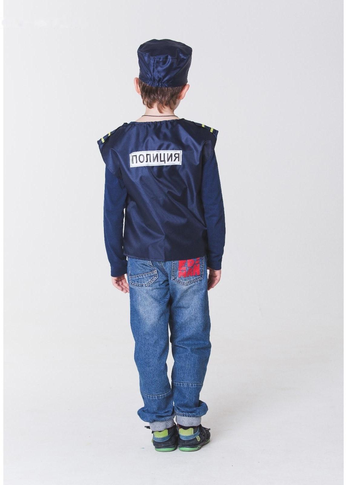 Карнавальный костюм «Полиция», р. 32-34, рост 110-122 см, 4-6 лет