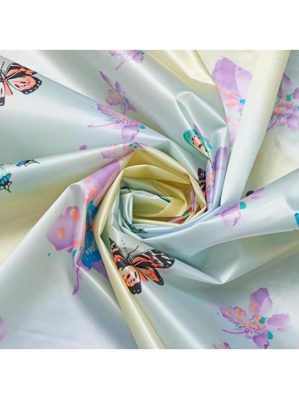 Штора для ванны Доляна «Бабочки в небе», 165×180 см, полиэстер