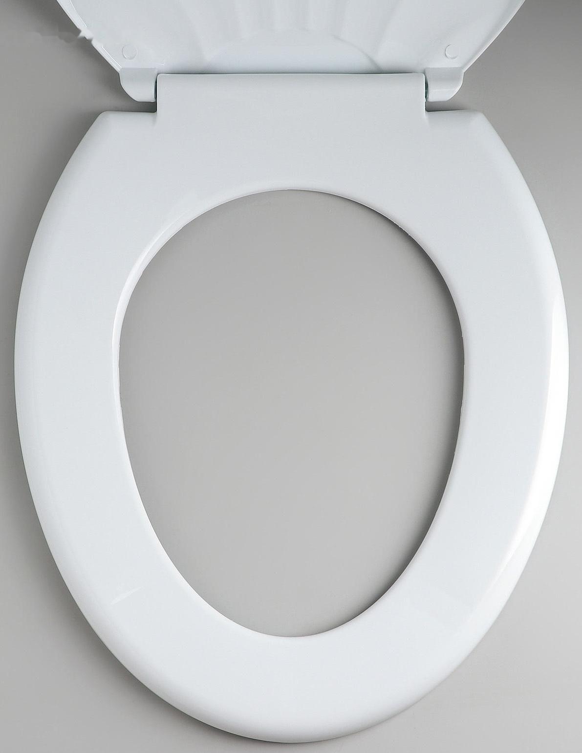 Сиденье для унитаза с крышкой «Ракушка», цвет белый